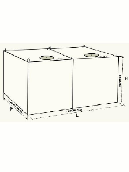 CISTERNA CEMENTO mc.26 | mc 26.00 L500xP341xH215